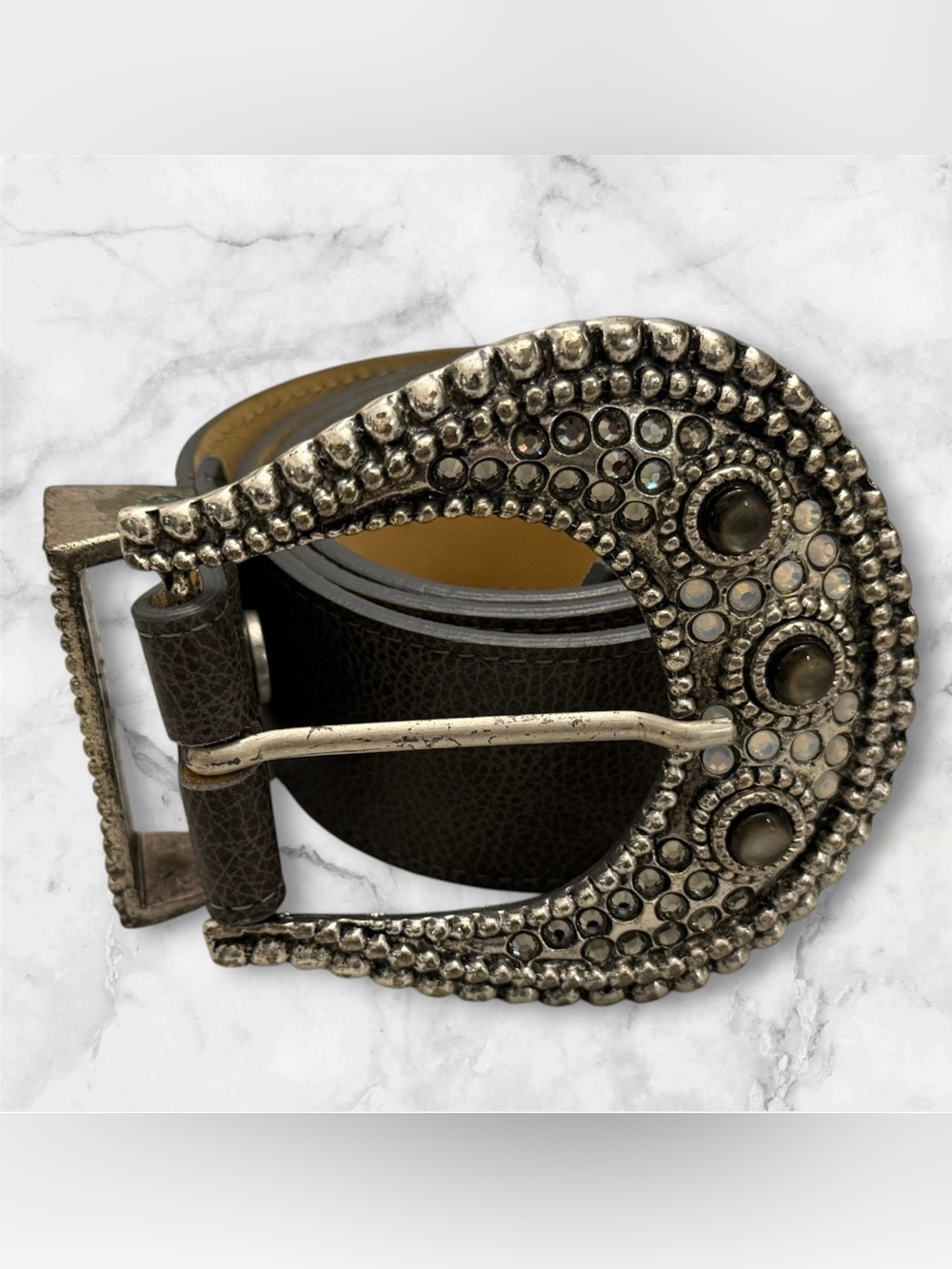 Leatherock western-style leather belt